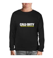 Call of Duty - Infinite Warfare Siyah Çocuk Sweatshirt