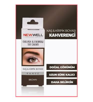 New Well Kaş&Kirpik Boyası Kahve