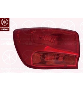 Ceed Sw 2012  Stop Lambası Dış Sol Sarı   Kırmızı   P21 5W P21W (Oem No:92401A2300)