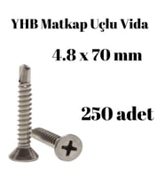 Matkap Uçlu Vida YHB 4.8x70 250'li Paket