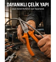 Dövme Çelik Pense Ergonomik Kaymaz Saplı El Aleti