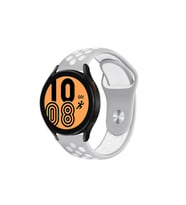 Samsung Gear S2 (20mm) Uyumlu Kordon Silikon Esnek Yumuşak Delikli Spor KRD-02 Kayış