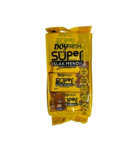 DOYFRESH DF100-05 SÜDOR SÜPER MİNİ CEP TİPİ ISLAK MENDİL PAKET 8'Lİ (1 PAKET)