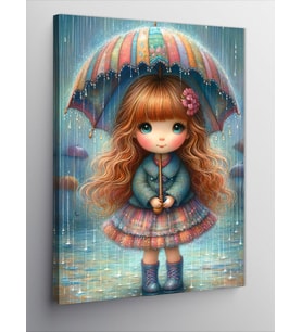 Kanvas Tablo Dansçı Kadın