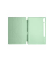 Pilelistore   Samsung Galaxy X510 Tab S9 FE 11 Kılıf Kalemlikli Mars Tablet Kılıfı - Açık Yeşil