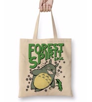 Forest Spirit Bros Totoro Bez Çanta Uzun Saplı