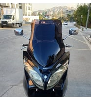 MOTOCAM Suzuki Burgman 400 K7 Ön Cam 2007-2015 Model 70cm Siyah Renkli 4mm