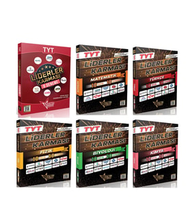 TYT Sayısal Deneme 6 Kitap Set Liderler Karması