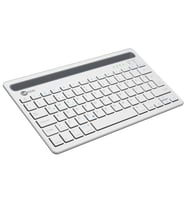 Lenovo Lecoo BK100 Bluetooth V3.0 Çoklu Cihaz Uyumlu Şarj Edilebilir Kablosuz Beyaz Türkçe Q Klavye