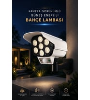 Bahçe Aydınlatması Hareket Sensörlü Led Aydınlatma Kamera Görünümlü