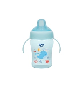 Wee Baby 775 Akıtmaz Bardak Antikolik Kulplu 240 Ml-mavi