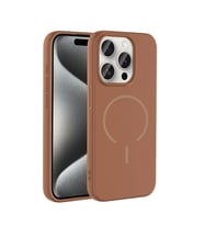 Apple iPhone 15 Pro Kılıf M-safe Şarj Özellikli Zore Meta Kapak