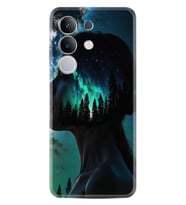 Vivo Y29 Kılıf Boutique Baskılı Resimli Woman in Tree Pcode -004
