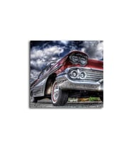 DBSanatevi Kırmızı Gri Araba 40 X 60 Cm