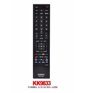Toshıba Rm-l1028 3d Lcd Led Tv Kumandası Kk9833-31874(uyumlu)
