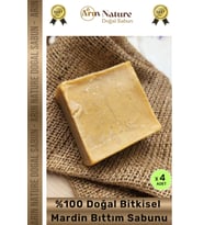 #bıttım Doğal Güzel Kokulu El Yüz Saç Vücut Orijinal Bitkisel Mardin Bıttım Sabunu 120g - 4 Adet