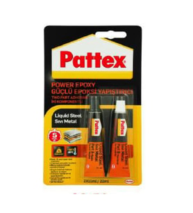 Pattex Çiftli Epoksi Sıvı Metal Epoxy Yapıştırıcı 22 Ml
