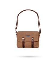 Design 01 Kanvas - Deri Unisex Postacı Çanta