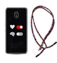 Xiaomi Redmi 8A 8 Pro 9C 9T 10C 11T Pro Kılıf Boyun Asklı Rasta Silikon Love Brain 1722