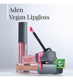 Aden Vegan Lipgloss - Vegan Dudak Parlatıcısı 10 Clear(Şeffaf)