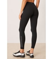 Nike One Training Dri Fit Gym Life Swoosh High Rise Full Length Kadın Yüksek Bel Cepli Antrenman Taytı Siyah