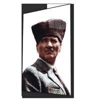 Atatürk Cam Tablo 4 mm Dayanıklı Temperli Cam