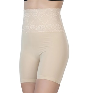 Amora Secret Ten Mı Emay 2091 Önü Dantelli Yüksek Bel Boxer Korse