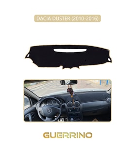 DACIA DUSTER 2010-2016TORPİDO KORUMA HALISI BEJ KENAR