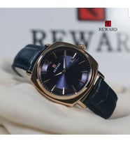 Reward Deri Kordon Business Model Takvimli Erkek Kol Saat (Lacivert)