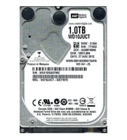 WD 1 TB 2.5" WD10JUCT Hard Disk