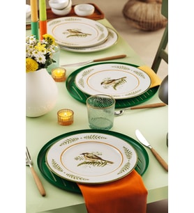 Kütahya Porselen Kütahya Porselen Bellis 4 Parça 21 Cm Pasta Tabağı 1105