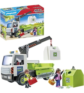 Playmobil Atık Konteyner Taşıma Kamyonu - 71431 (Karışık)