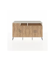 Kronos Konsol 6 Raflı 4 Kapaklı 176x59x99 Aytaşı-Çam