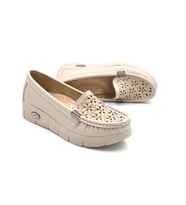 Prego (Shoes) Poli Hafif Taban Günlük Kadın Ayakkabı BEJ