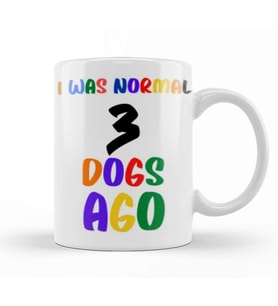 Funny Dog Lover Gifts For   Men Kids Kupa Bardak Porselen