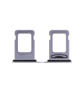 iPhone 14 Pro Max Sim Yuvası Sim Kart Tepsisi Mor Çift