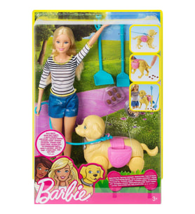 DWJ68 Barbie ve Köpeği Tuvalet Eğitiminde