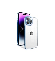 Apple iPhone 14 Pro Max Uyumlu Kılıf Kamera Korumalı Renkli Çerçeveli Zore Garaj Kapak