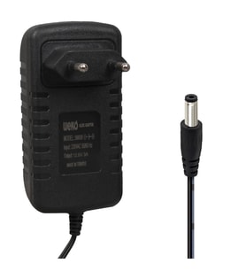 Weko WK-38606 Yerli Üretim 12.6 Volt - 3 Amper 5.5*2.5 Mm Uçlu Ledli Priz Tipi Şarj Adaptörü