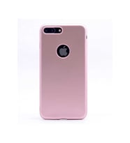 Apple iPhone 8 Uyumlu Kılıf Zore Premier Silikon Kapak (Rose Gold Altın)