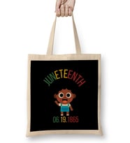 KIDS juneteenth juneteenth juneteenth 2021 1865 Bez Çanta Uzun Saplı