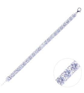 Nusnus Taşlı Kadın Bileklik ZRK 2100 28.10 GR