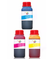 Qc HP Photosmart 240 Yazıcı Uyumlu Kartuş Mürekkebi PRO Serisi 250ml PRO Set 3 Renk