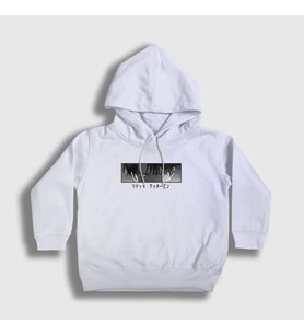 Presmono Unisex Çocuk Beyaz Levi Ackerman Anime Attack On Titan Kapüşonlu Sweatshirt 351081tt (Beyaz)