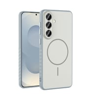 Galaxy A37 Kılıf M-safe Şarj Özellikli Tea Kılıf (Gümüş)