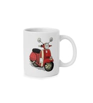Vespa Baskılı Kupa