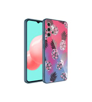 Samsung Galaxy A32 4G Uyumlu Kılıf Kamera Korumalı Desenli Sert Silikon Zore Epoksi Kapak (Model 3)