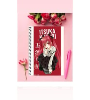 Kotori Itsuka Anime Defter 1 Adet Özel Tasarım A4 Boyutu Telli Çizgili Defter 21*29 Cm