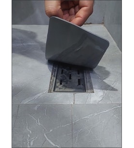 Gideri Kötü Koku Önleyici Uzun Silikon Mat Koku Giderici Dikdörtgen Sızdırmaz Ped Duş Gideri Kapağı Tıpası Böcek Önleyici Koku ve Su Geçirmez Yer Sifonu Kapağı Duş Kanalı (55 cm x 12 cm)