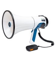 Magicvoice ML-687 Mayk Mikrofonlu Megafon Usb Aux Sd Kart Girişli 100 Watt Pilli Ve Şarjlı